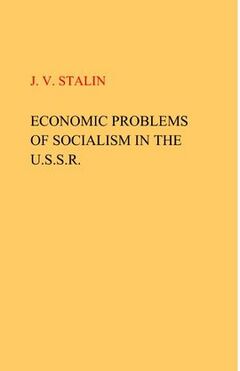 Cover to an English edition of Economic Problems of Socialism in the USSR